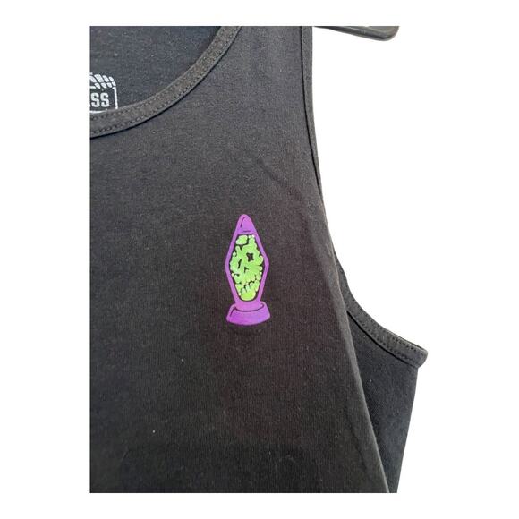 Lurking Class Sketchy Tank Skull Grunge Sleeveless Shirt Top Distressed Punk M - Picture 2 of 4